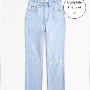 Curve Love Ultra High Rise Ankle Straight Jean